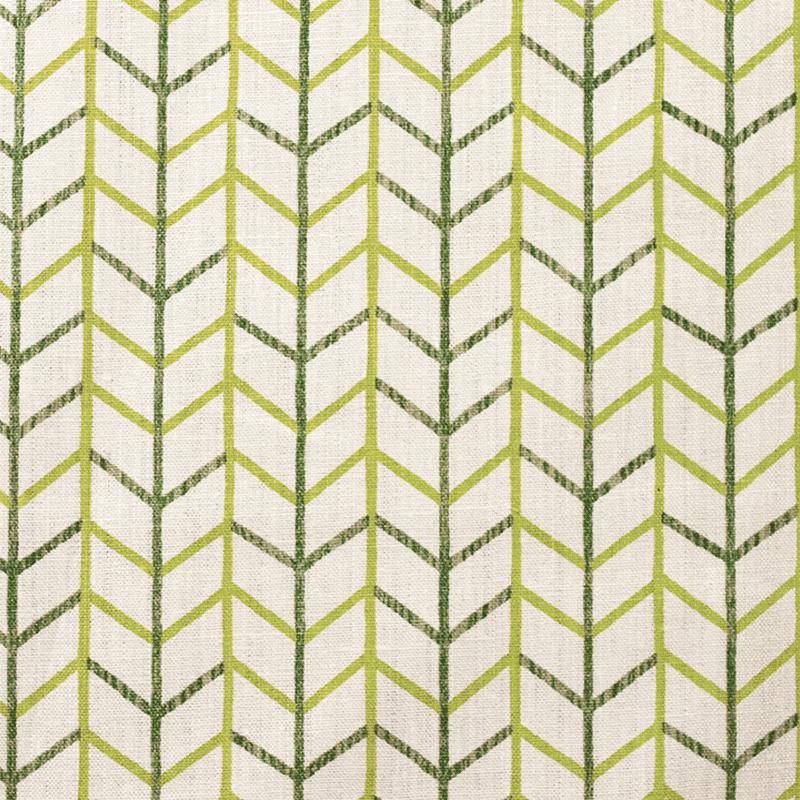Kit Kemp Small Way Linen Fabric in Pistachio
